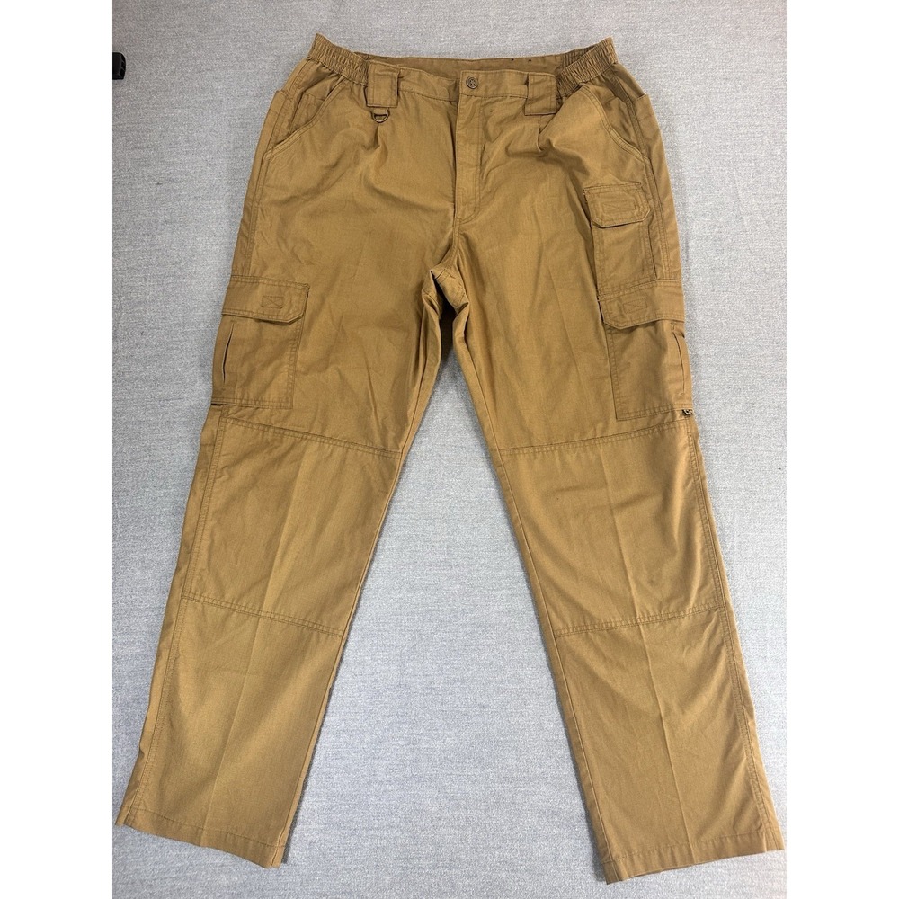 Propper Mens 40x34 Coyote Tan Tactical Cargo Duty Pants Ripstop Military